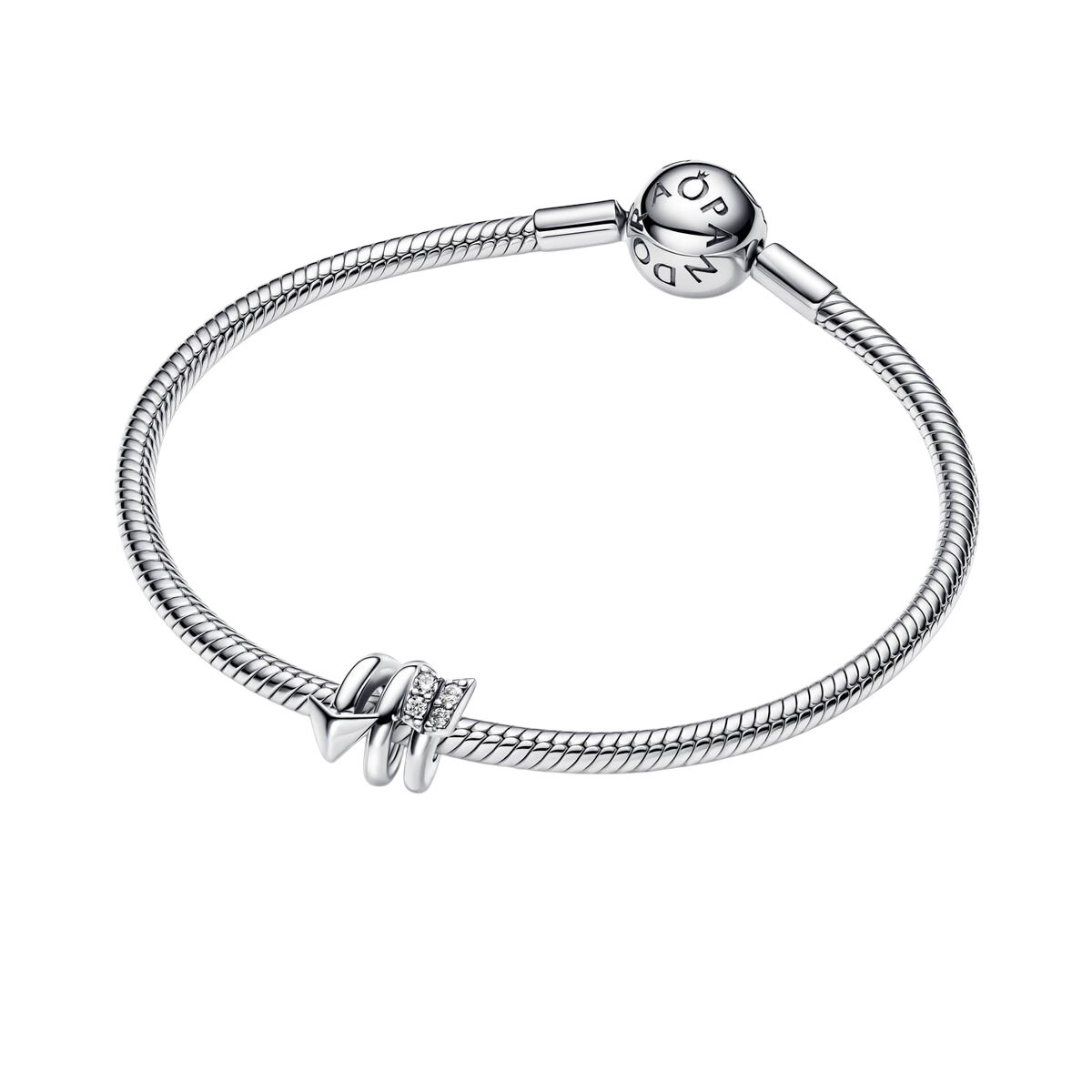 Charm Flecha Girando Plata de Ley 793665C01 - Imagen 3