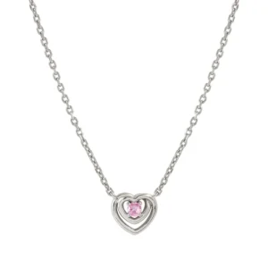 Collar Cosmiclove Plata y Piedra de Color 241707 002