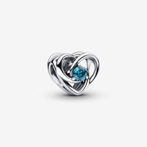 Charm Corazón y Gemas Entrelazados 793744C01