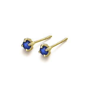 Pendientes Colorize Oro Zafiro