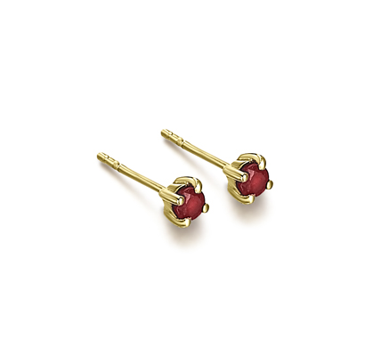 Pendientes Colorize Oro Rubi GB168RU