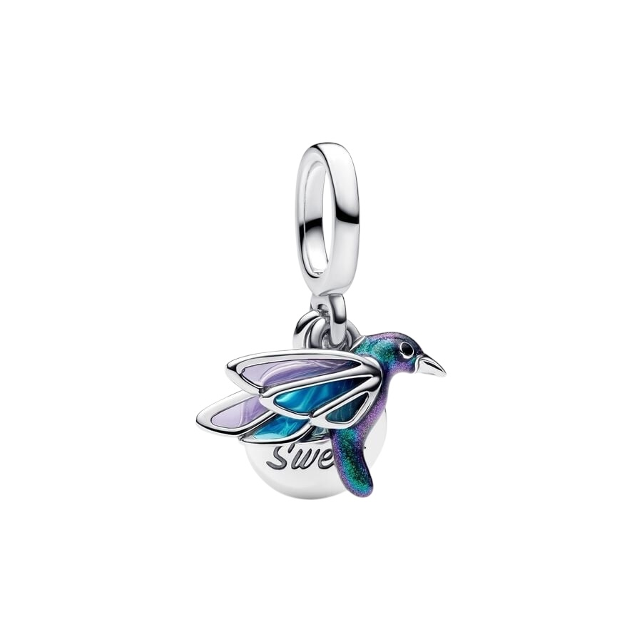 Charm Colgante Doble Colibrí 793746C01