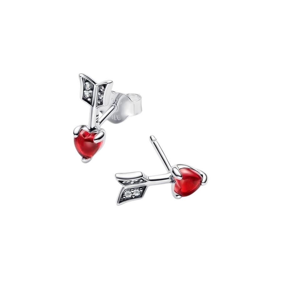 Pendientes Flecha y Corazón Cristal de Murano 293668C02 - Imagen 2