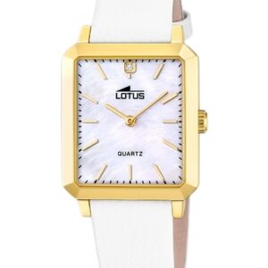 Reloj Lotus Square Series Beige Mujer 18988/1