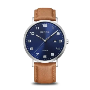 Reloj Bering Titanium Plata Cepillada 18640-567