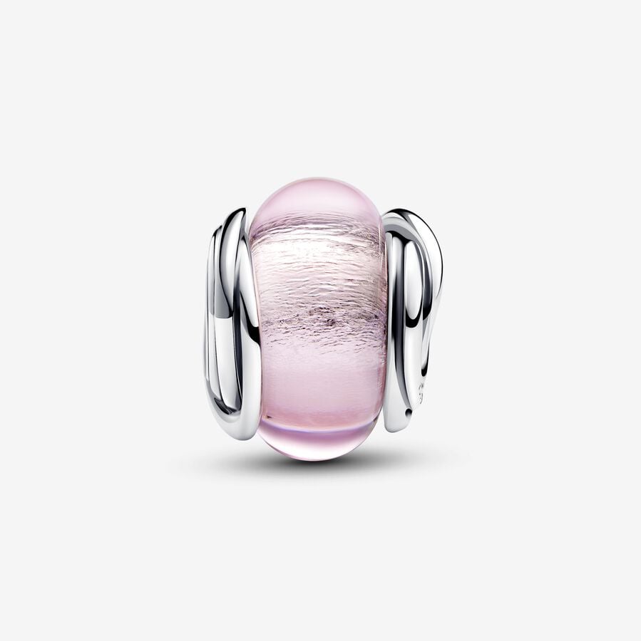 Charm de Cristal de Murano Rosa Envuelto 793241C00 - Imagen 3
