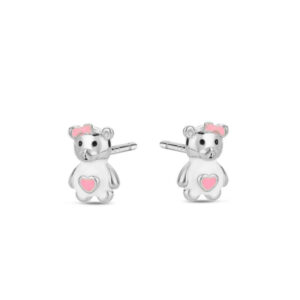 Pendientes Plata Osita
