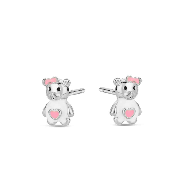Pendientes Plata Osita