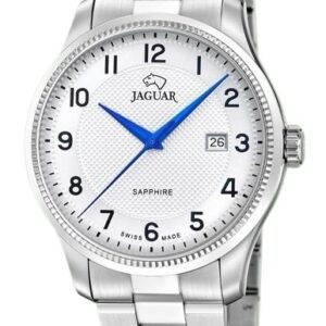 Reloj Jaguar Swiss Made Acero Esfera Blanca J1041/1