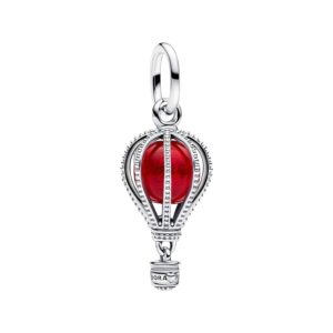 Charm Colgante Globo Aerostático de Cristal de Murano 798064C01