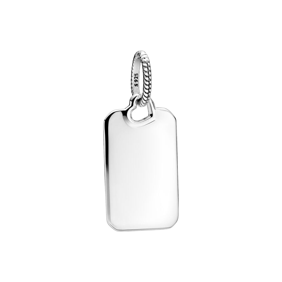 Colgante Etiqueta Rectangular para grabar 398611C00