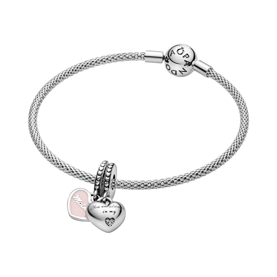Charm Colgante Corazones Madre e Hija 792072EN40 - Imagen 6