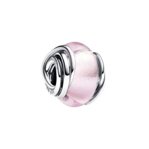 Charm de Cristal de Murano Rosa Envuelto 793241C00