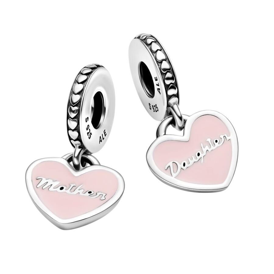 Charm Colgante Corazones Madre e Hija 792072EN40 - Imagen 4