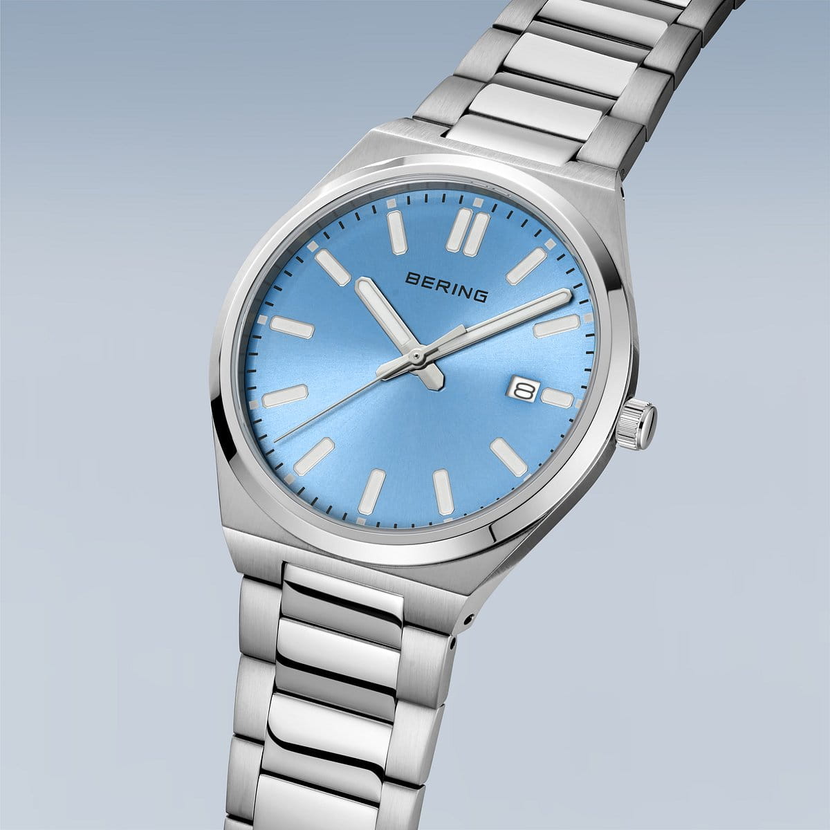 Reloj Bering Acero Esfera Verde Tornasolada 17639-707 - Imagen 3