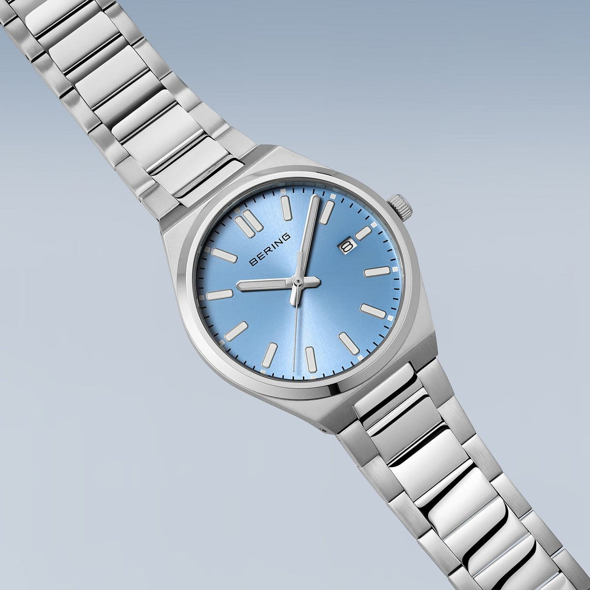 Reloj Bering Acero Esfera Verde Tornasolada 17639-707 - Imagen 7