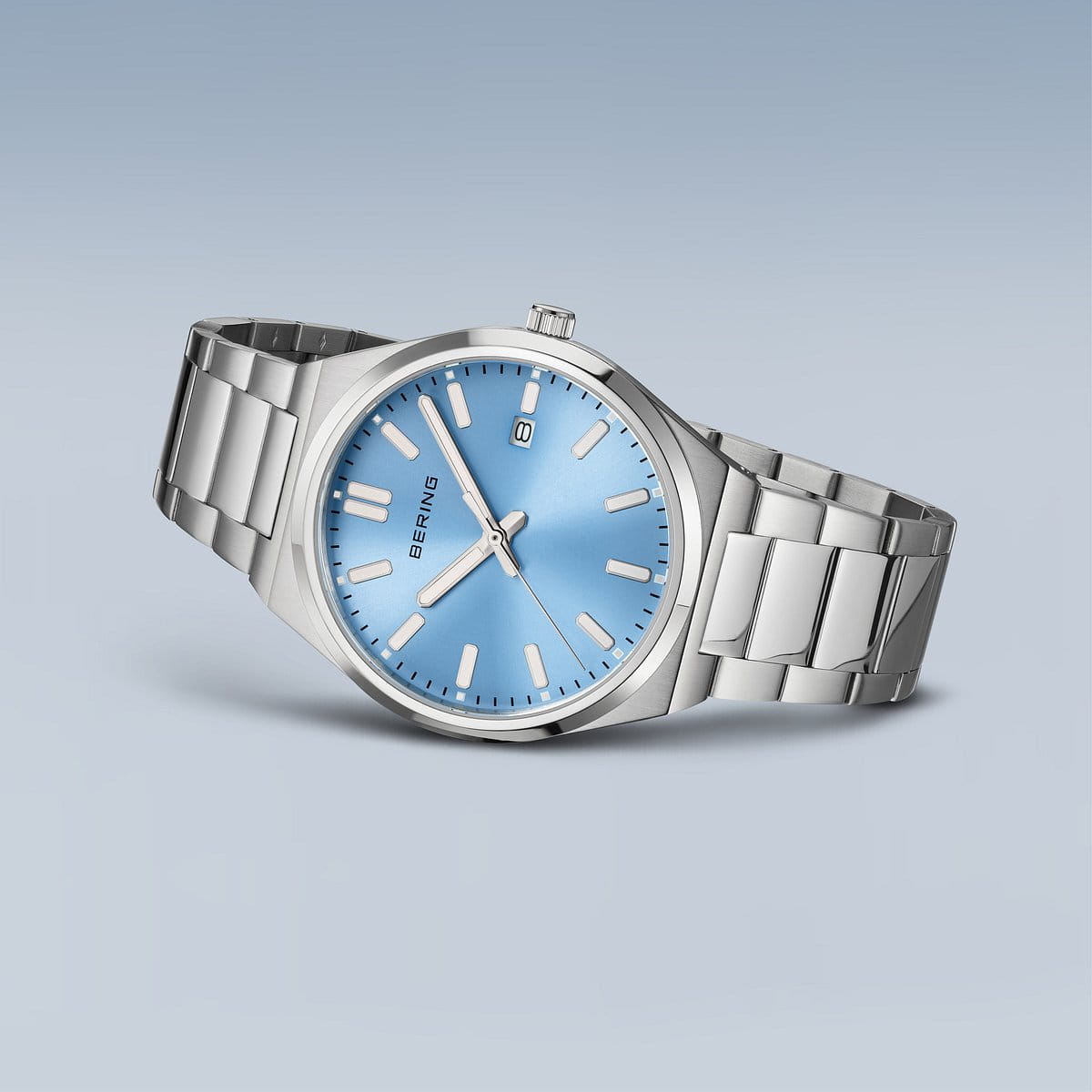 Reloj Bering Acero Esfera Verde Tornasolada 17639-707 - Imagen 2