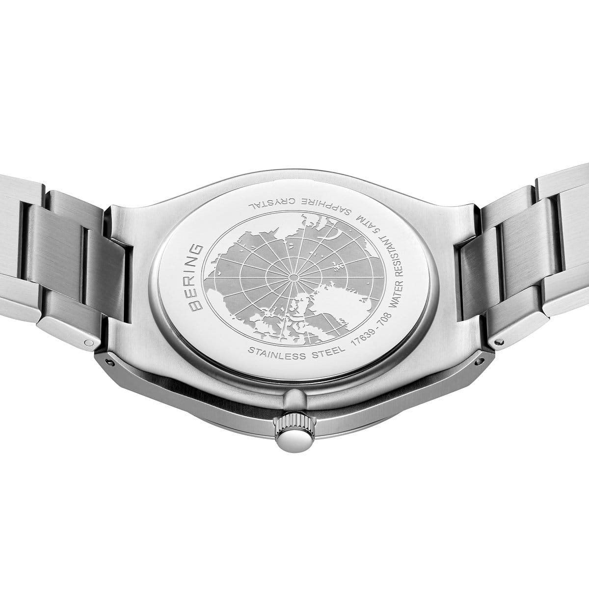 Reloj Bering Acero Esfera Verde Tornasolada 17639-708 - Imagen 6