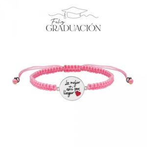 Pulsera Hilo Rosa Lo Mejor Está por Venir