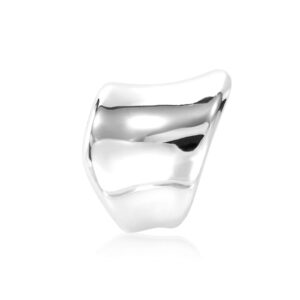 Anillo Acero Gran Ola