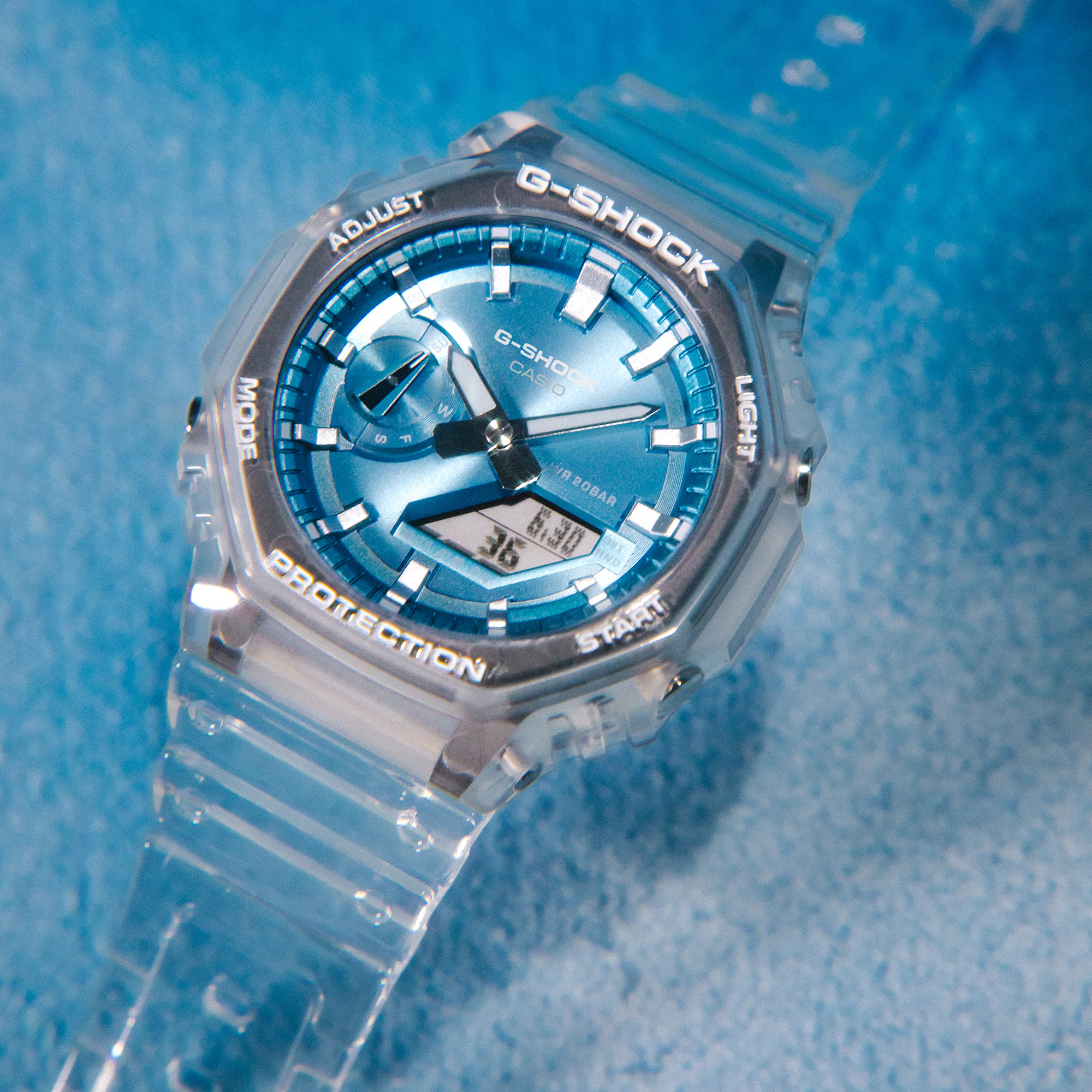 Reloj G-Shock Transparente GA-2100BM-7A2 - Imagen 6