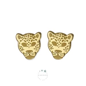 Pendientes Mini Tigre Dorado