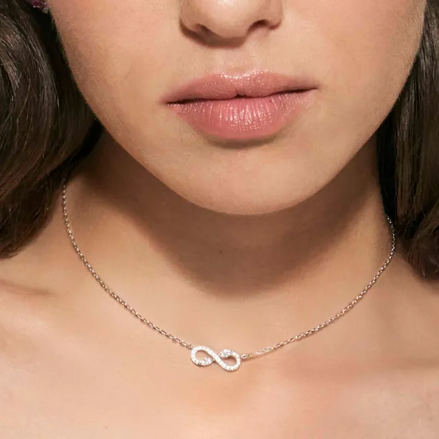 Collar Shine Me Up Infinito y Zirconita 241902 010 - Imagen 2