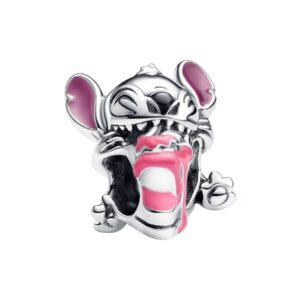 Charm Stitch Tarta de Cumpleaños de Disney en Plata de Primera Ley 793189C01