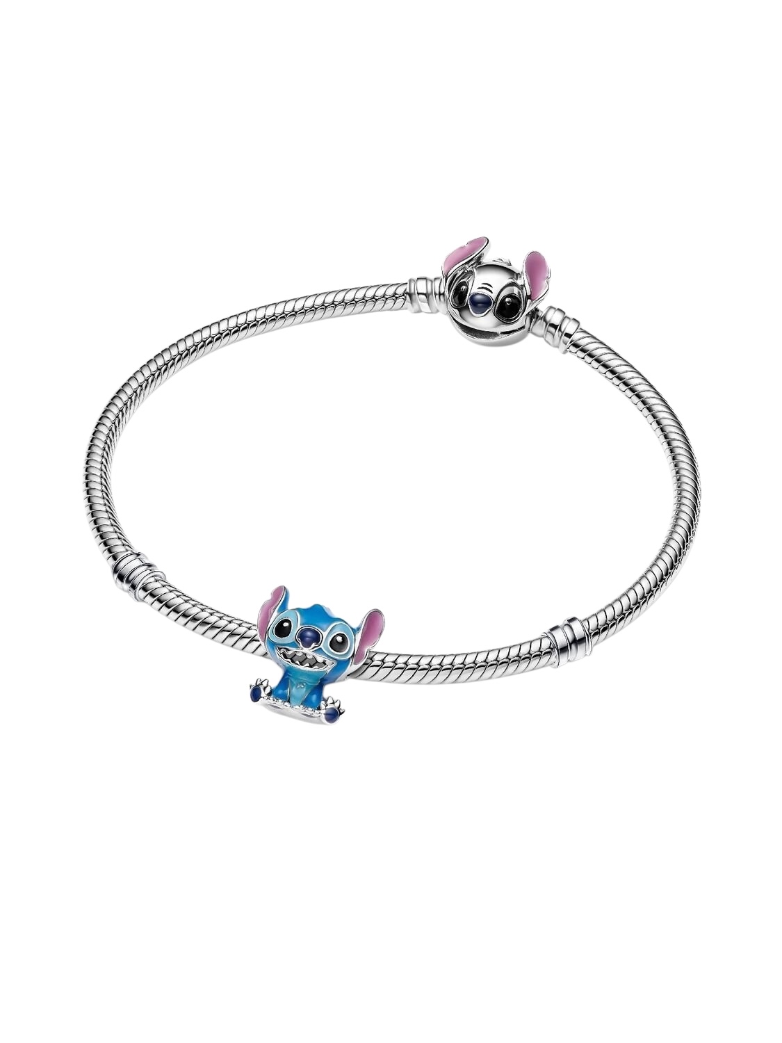Charm Stitch de Disney Plata de Ley 793815C01 - Imagen 3