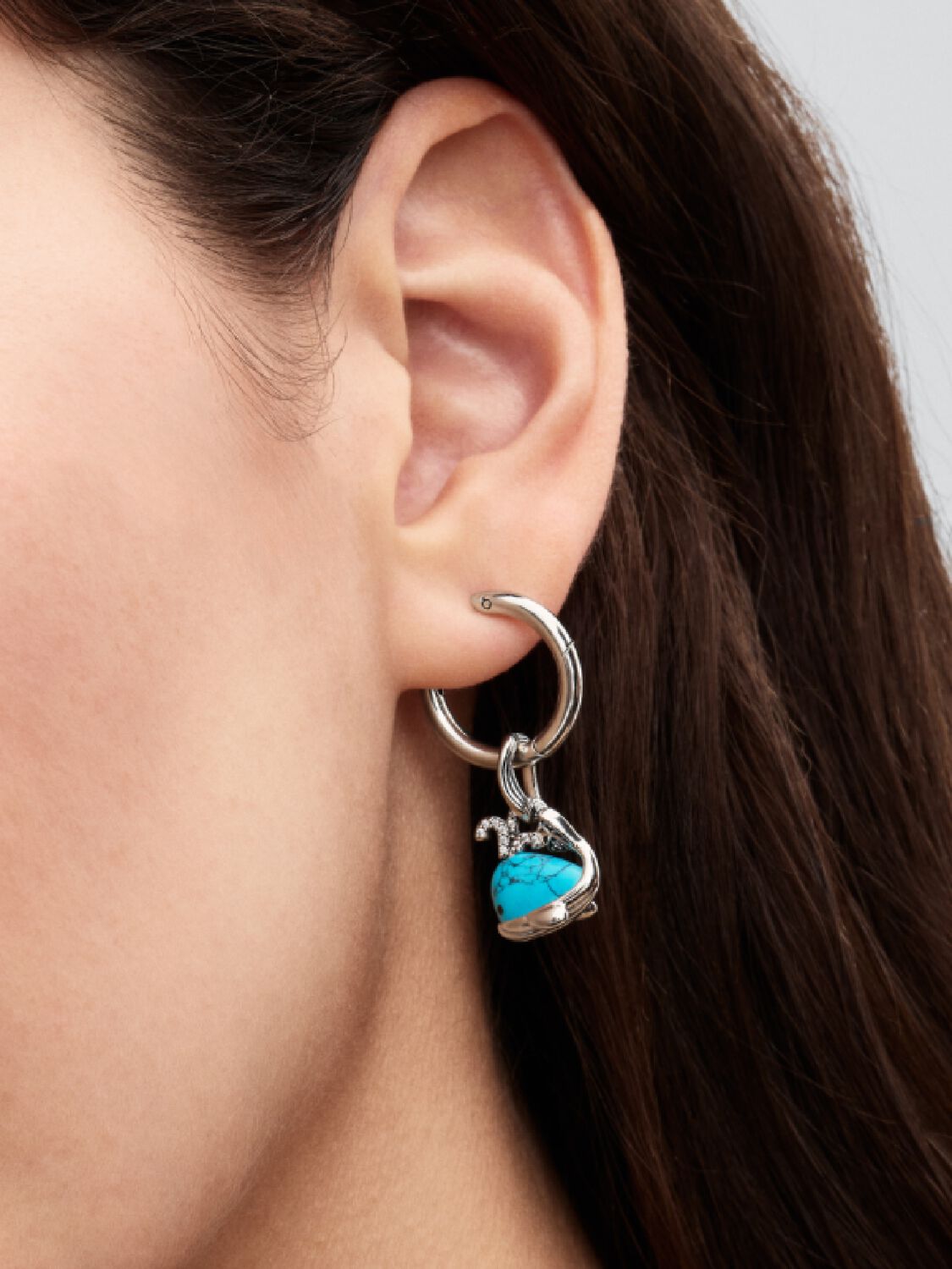 Charm Colgante Ballena Color Turquesa Plata de primera ley 793822C01 - Imagen 5