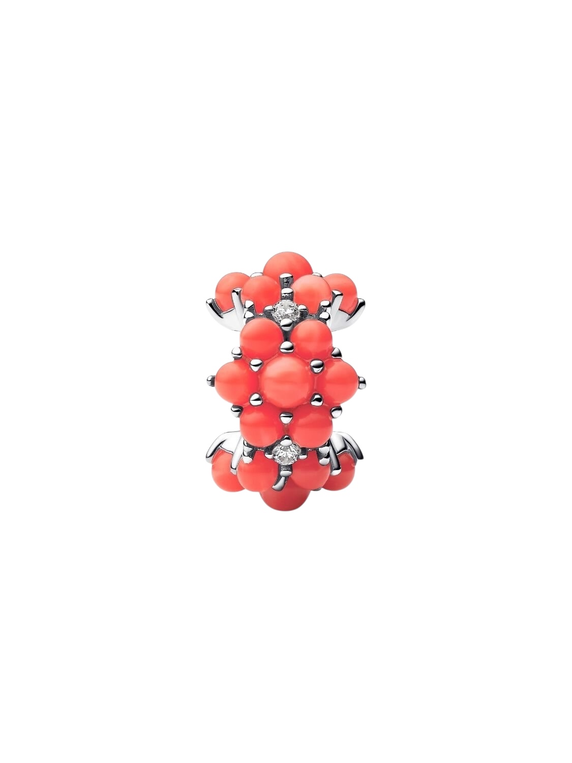 Charm Océano de Color Coral Plata de Primera Ley 793897C01 - Imagen 2