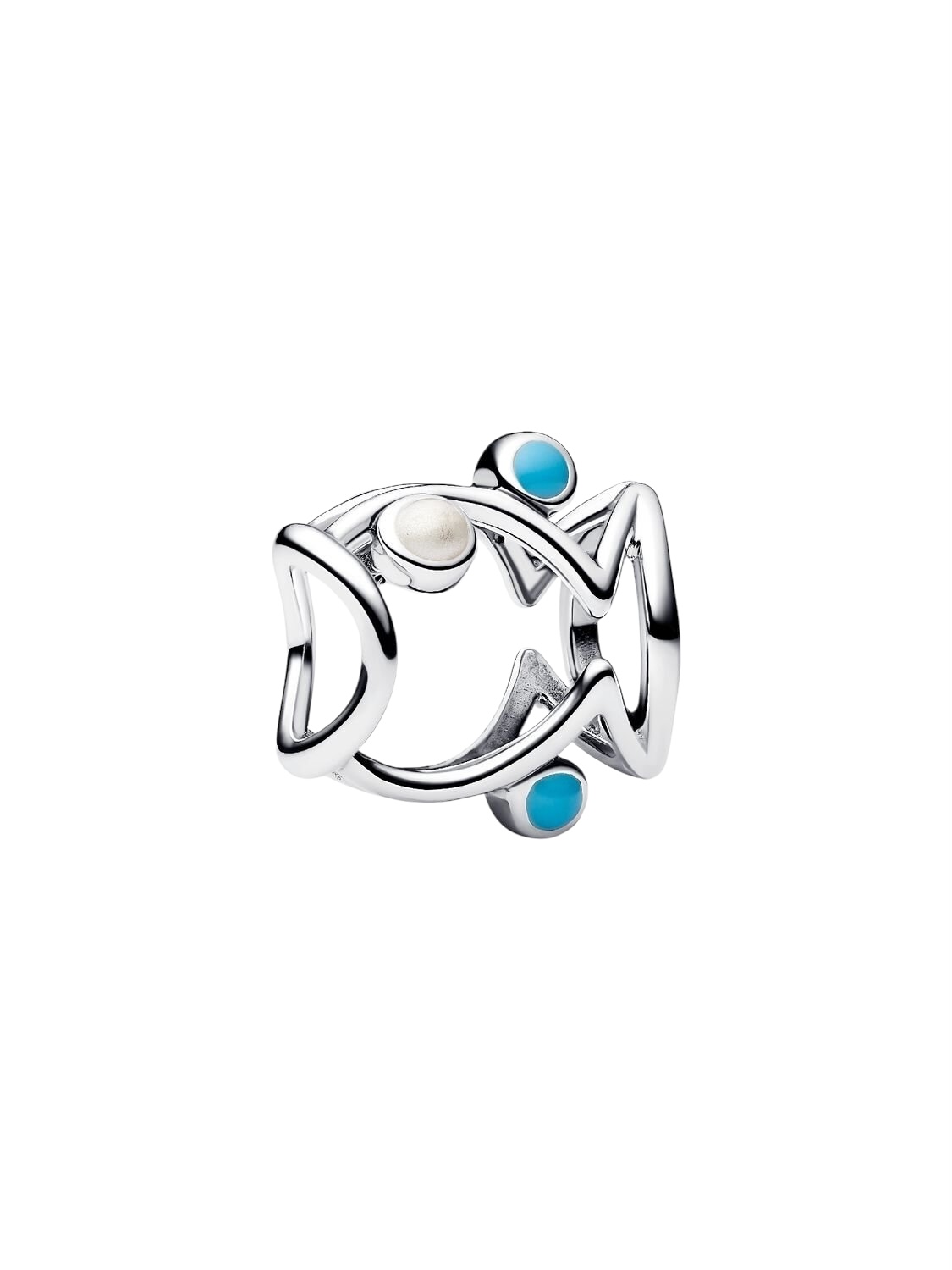 Charm Pez en Filigrana Plata de Ley 793819C01