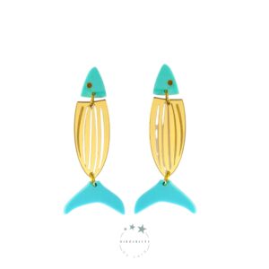 Pendientes Pez Dorado