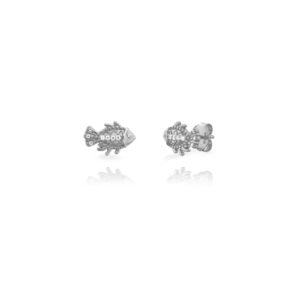 Pendientes Plata Pez