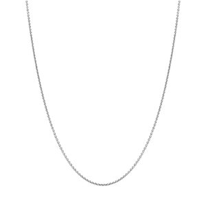Collar Cadena Cable Plata de Ley 590412-45