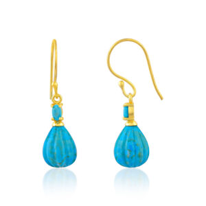 Pendientes Gota Turquesa