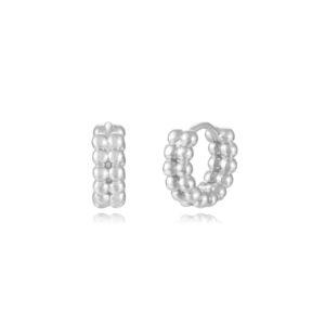 Pendientes Plata Aro Bolitas 11,5MM