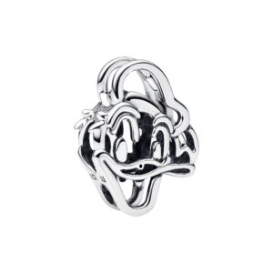 Charm Pato Donald en Filigrana de Disney en Plata de Ley 793909C00
