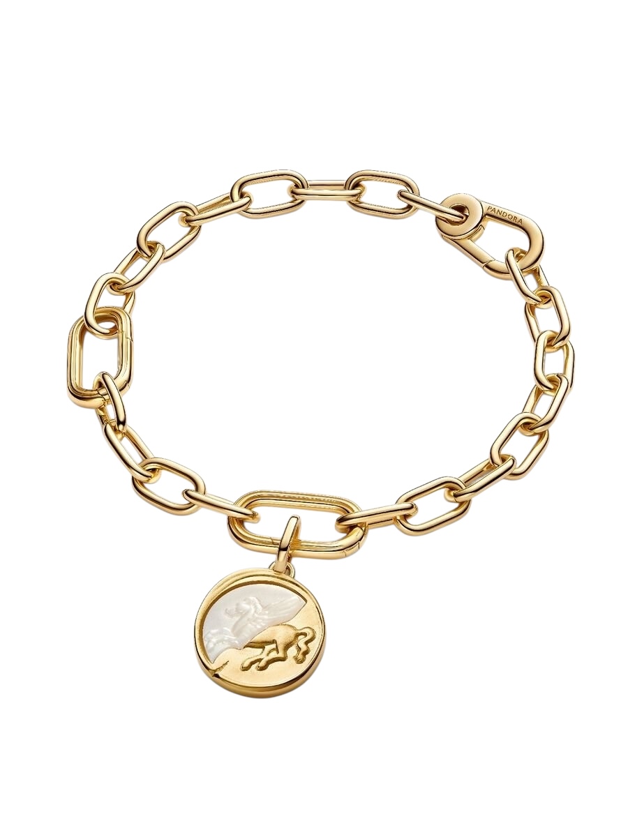 Charm Medallón Pegaso Recubrimiento en Oro de 14k 764090C01 - Imagen 2