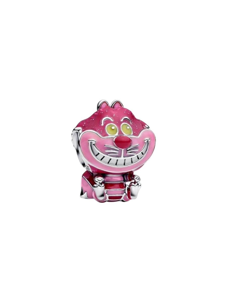Charm Gato de Cheshire de Alicia en el Pais de las Maravillas de Disney PLata de ley 794025C01