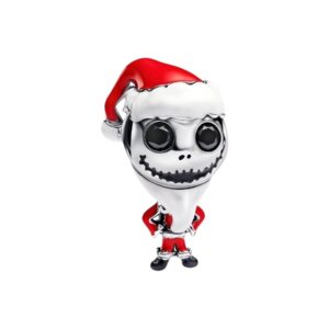 Charm Jack Skellington de Pesadilla antes de Navidad de Disney Plata de ley 793979C01