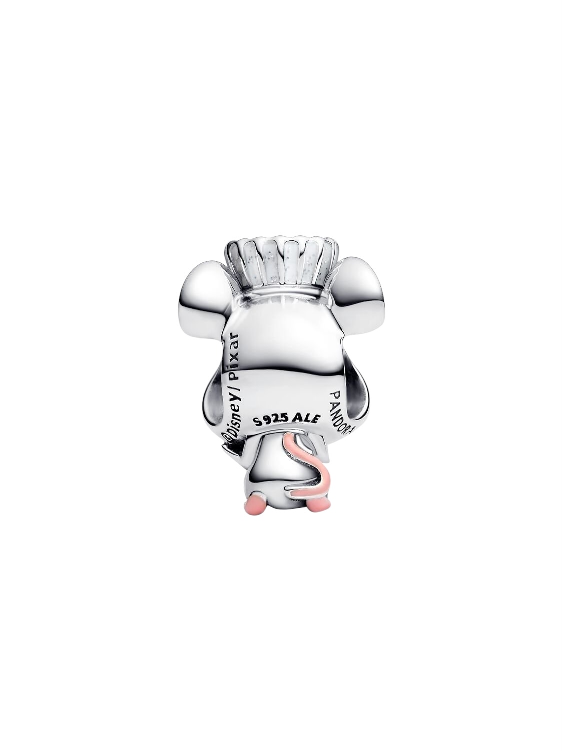 Charm Remy de Ratatouille de Disney PLata de ley 794022C01 - Imagen 2