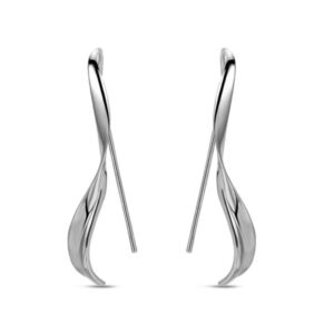 Pendientes Plata Retorcido