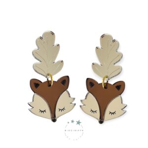 Pendientes Foxi el  Zorrito 🦊