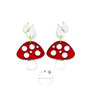Pendientes Setita Roja 🍄