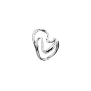Anillo Acero Gran Ola