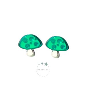 Pendientes Mini Setita Verde