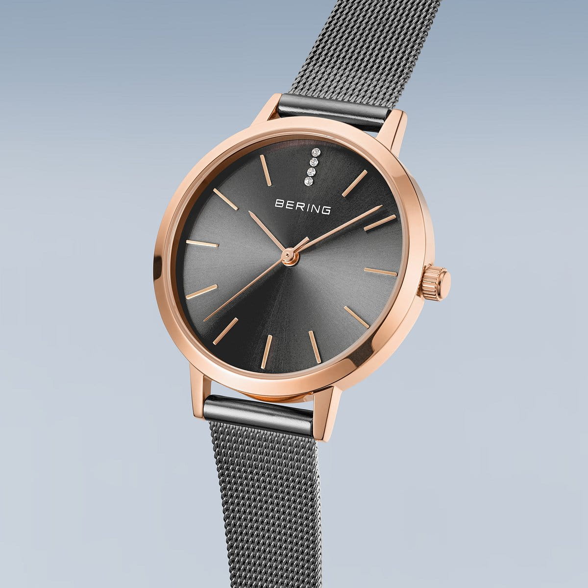 Reloj Bering Oro Rosa Pulido 13434-369 - Imagen 2