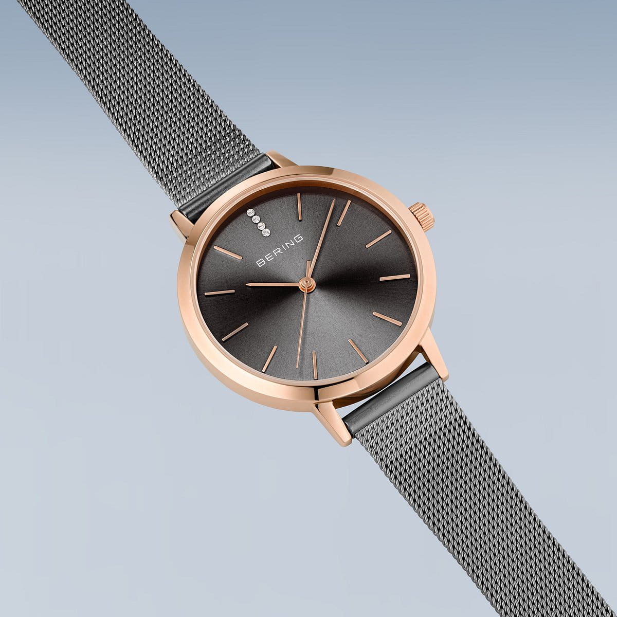 Reloj Bering Oro Rosa Pulido 13434-369 - Imagen 3