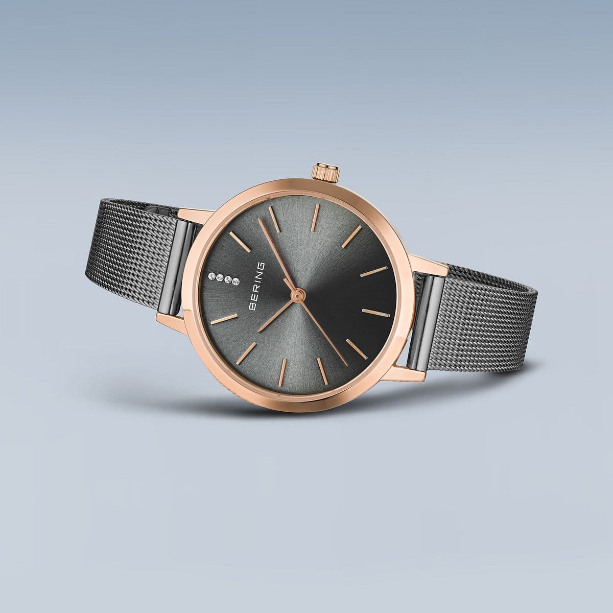 Reloj Bering Oro Rosa Pulido 13434-369 - Imagen 4